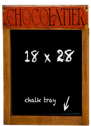 Chocolatier Kitchen Chalkboard