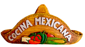 Cocina Mexicana Sign for Kitchens and Restaurants item 796B