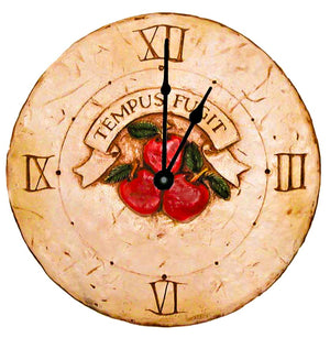 Country Apple Wall Clock