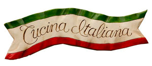 Cucina Italiana wall plaque item 669B