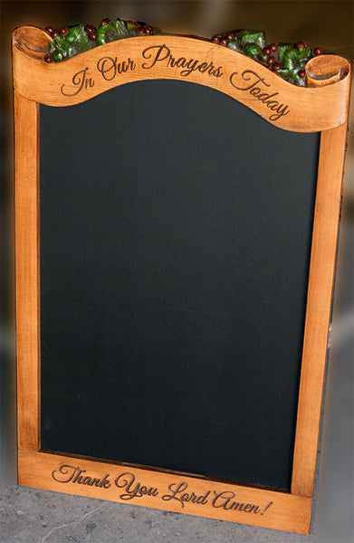 Large Long Chalkboard Custom Made Chalkboards Menu Restaurant Chalkboards