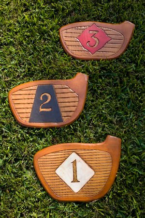 Decorative Stepping Stones with Golf theme set of 3   item 1108