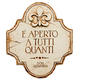 Italian Opera Wall Plaque  from the opera Don Giovanni  #666