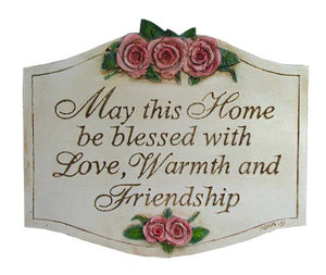 May this home be blessed   item 193D