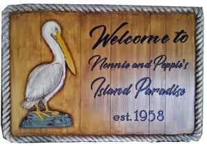Pelican Extra Large Custom Sign