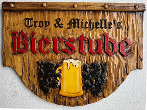 Personalized German Beer Sign