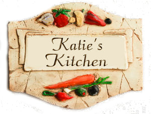 Personalized Kitchen Sign Plaque  item 559P