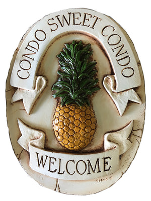 Pineapple Welcome Sign for your Condo
