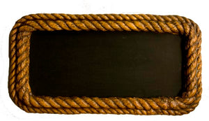 Nautical Decor Rope Chalkboard