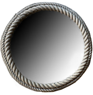 Rope Round Wall Mirror