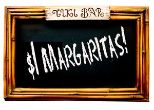 Tiki Bar Chalkboard