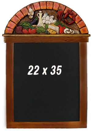 Tuscan Theme Decor chalkboard