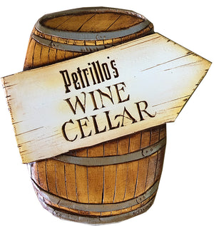 Wine Cellar sign  personalized
