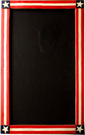American Flag Patriotic Decor chalkboard  item 125A