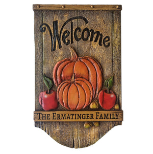 Autumn themed Home Sign
