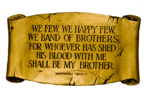 Band of Brothers wall plaque item 124