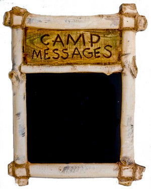 Camp chalkboard   item 192