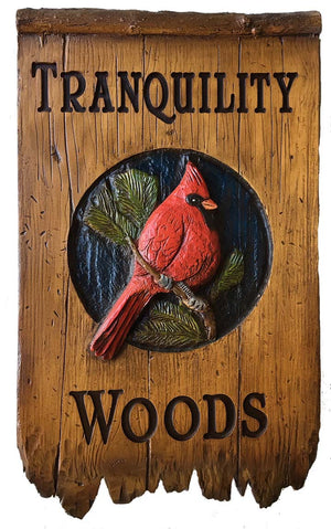 Cardinal Personalized Sign