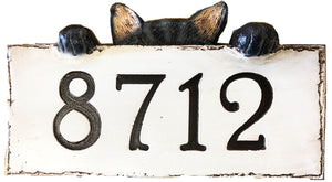 Cat Personalized Name or Address sign