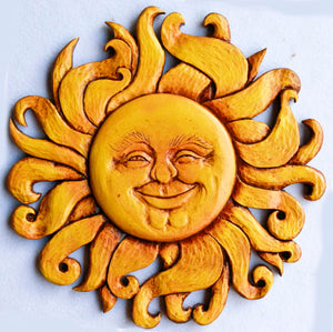 Celestial Sun Face Wall Decor Art  985SM