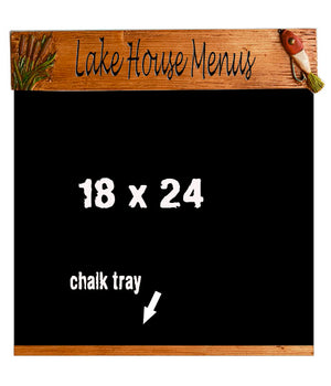 Chalkboard Blackboard for your Lake House