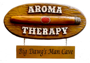 Cigar Lovers Personalized Wall Sign