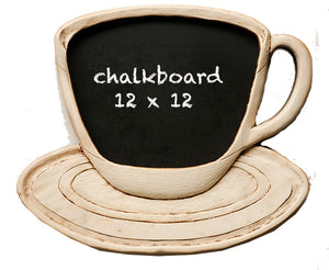 Coffee Cup Blackboard for Kitchens and Restaurants