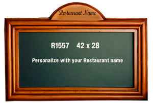 Extra large Custom Restaurant Chalkboard Menu Board