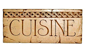 French Cuisine Kitchen Sign