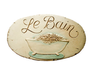 French Le Bain Sign