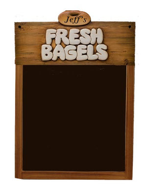 Fresh Bagels Restaurant Chalkboard Menu board  item R575