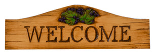 Grape Decor Welcome sign 773DT
