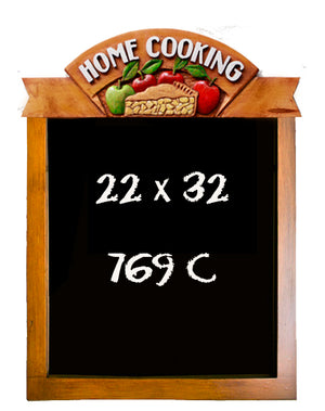 Home Cooking Chalkboard for Restaurant and Home Kitchens