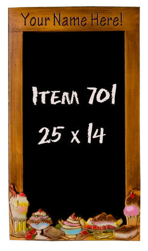 Ice Cream  chalkboard  item 701