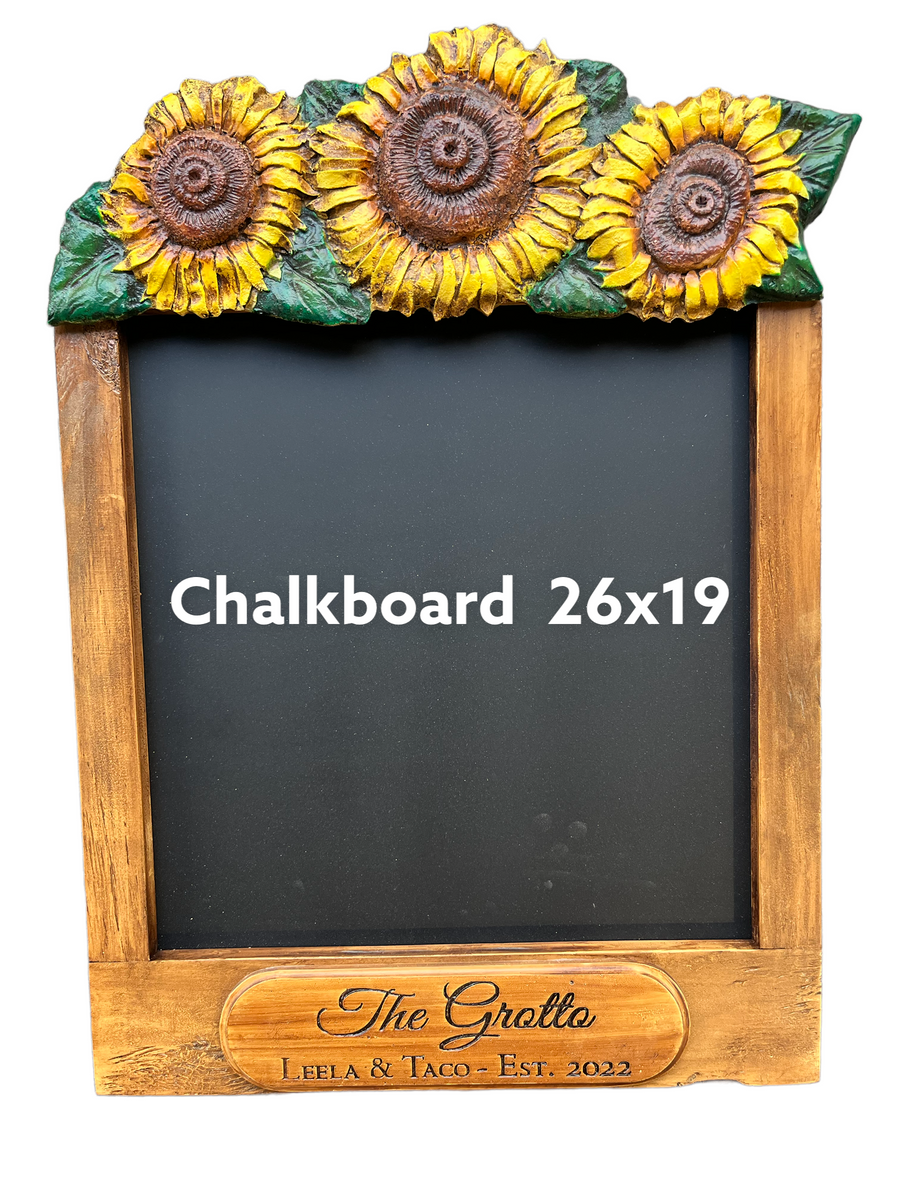 Personalized Sunflower Decor Chalkboard PIAZZA PISANO   Image 900x 