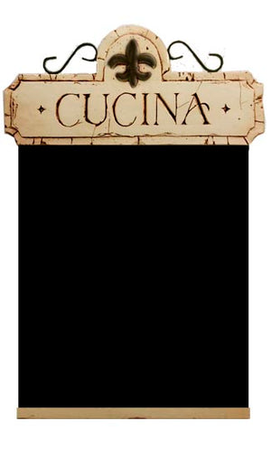 Italian Cucina Chalkboard for Kitchen or Restaurant Decor  item 694CC