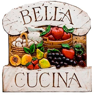 Italian Cucina sign BELLA CUCINA  Beautiful Kitchen  item 696C