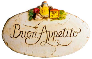 Italian Kitchen Decor Plaque  item 645