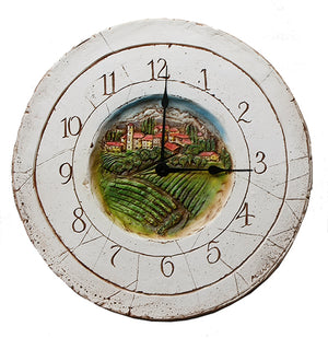 Italian Villa Wall Clock  item 2021