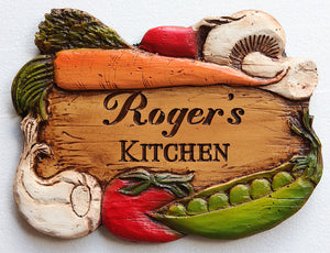 Kitchen Decor Personalized Sign