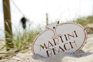 Martini Beach Sign  item 325