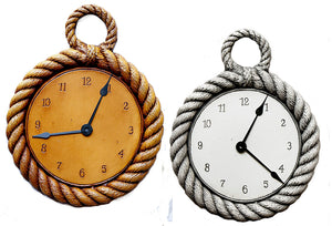 Nautical Decor Rope Clock, item 338-R