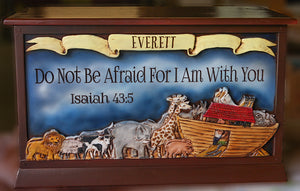 Noah's Ark Kid's Toy Box Personalized