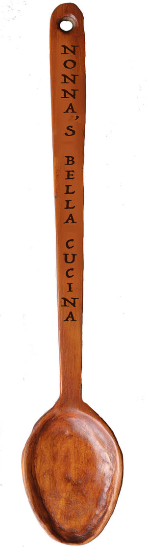 Nonna's Italian Kitchen Decorative Wood Spoon