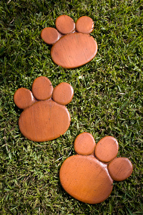 Paw Print Garden Stepping Stones, set of 3   item 1104