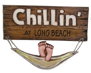 Personalized Beach House sign