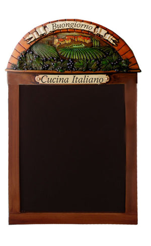 Personalized Italian Theme Chalkboard and Menuboard