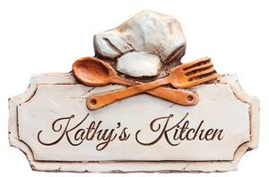 Personalized Kitchen Decor Sign