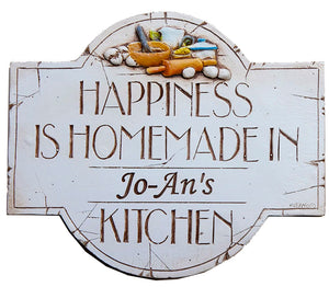 Personalized Kitchen Decor Sign   item 192A
