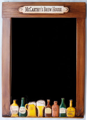 Personalized Pub Chalkboard for Beer Drinkers   item 1602A